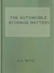 The Automobile Storage Battery