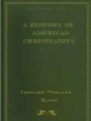 A History of American Christianity