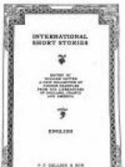 International Short Stories: English