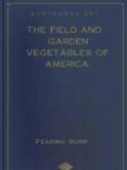 The Field and Garden Vegetables of America