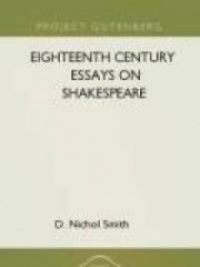 Eighteenth Century Essays on Shakespeare