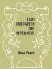 Lady Bridget in the Never-Never Land